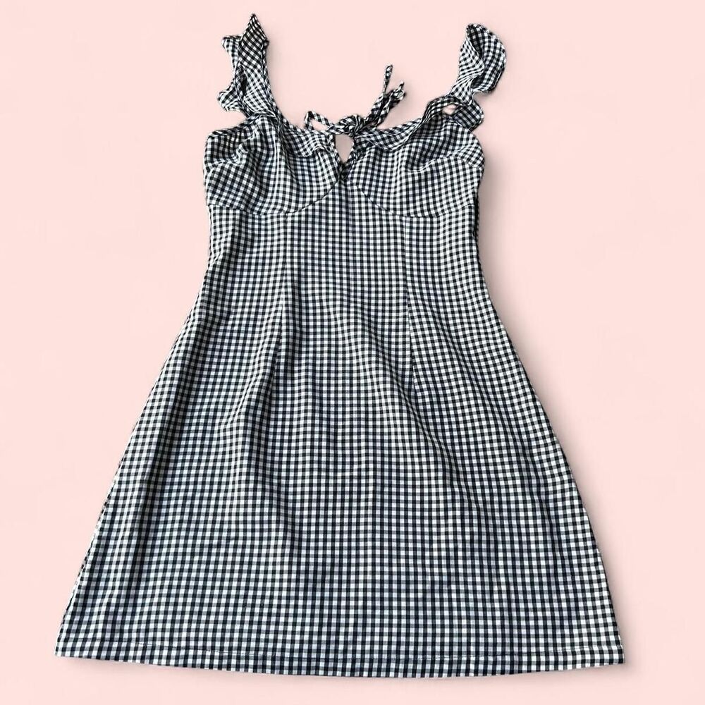 Nasty Gal gingham mini dress